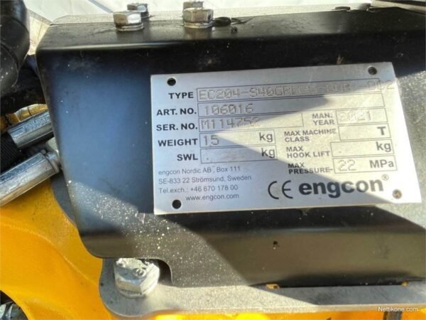 (2021) Bobcat E27Z + ENGCON + 4 GODETS – Image 3