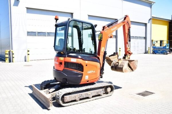 2015 Kubota U 27-4 + 3 Godets et Attache rapide – Image 13
