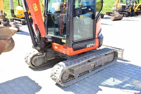 2015 Kubota U 27-4 + 3 Godets et Attache rapide – Image 19