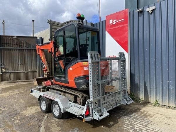KUBOTA KX027-4  + Remorque 3,5t + 3 GODETS – Image 7