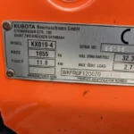 Kubota : KX019-4 – Image 7